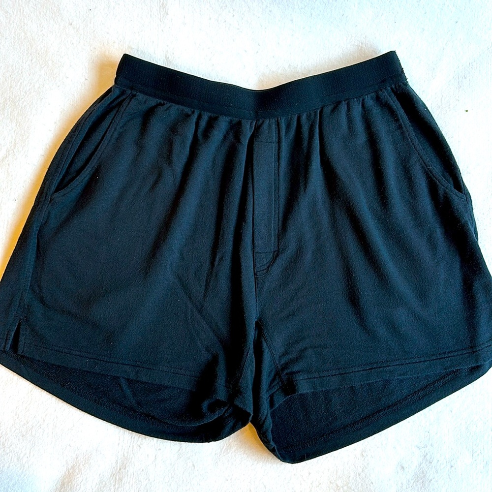 Jamby’s Inactive Wear Unisex Black Boxer Shorts size S